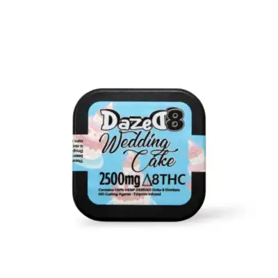 Dazed Delta 8 Dab 2.5g – Wedding Cake DazeD8 Wedding Cake Delta 8 Dab 2.5g