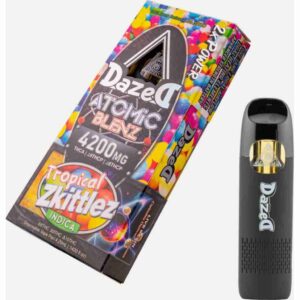Dazed Nimbuz Atomic Blenz Disposable Vape 4.2g - Tropical Zkittlez