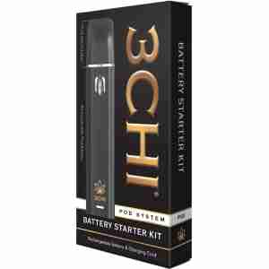 3CHI's Kyle Kush THC Vape Pod Battery Starter Kit.