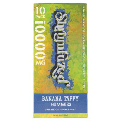 Banana Taffy - Shrumfuzed Nootropic Mushroom Gummies 10pc