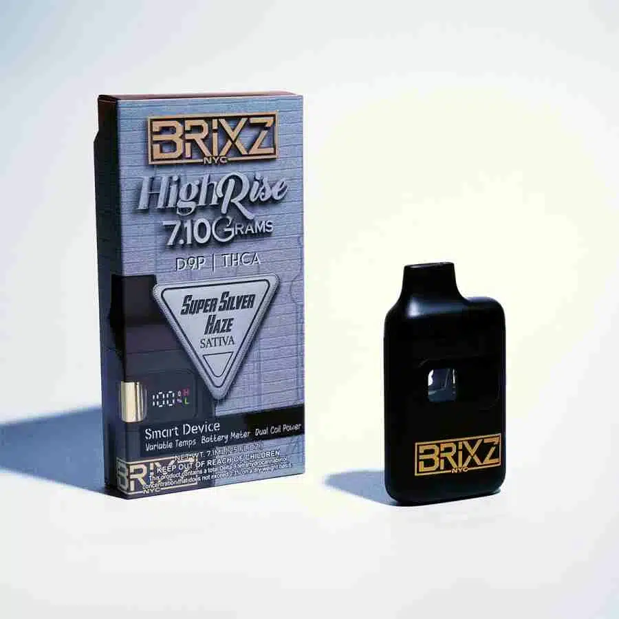BRIXZ High Rise D9P + THCa Disposables 7.1g