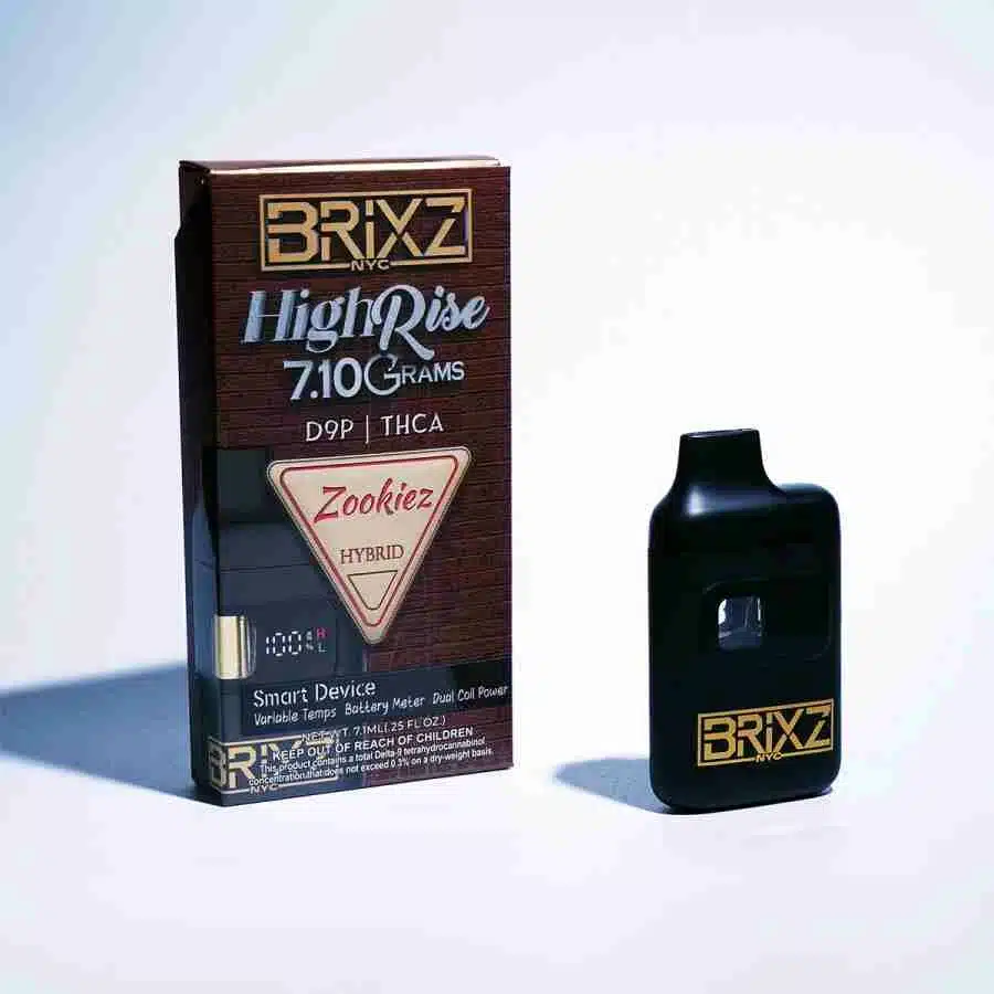 BRIXZ High Rise D9P + THCa Disposables 7.1g