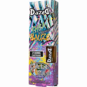 Dazed THCa Diamonds Sauze Vape Cartridge 2.1g - Cali Gas