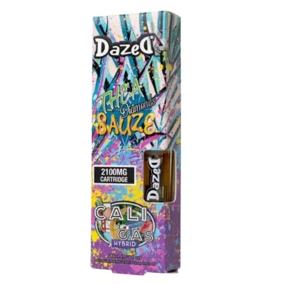 Dazed THCa Diamonds Sauze Vape Cartridge 2.1g – Cali Gas DazedA THC A Diamonds Sauze Vape Cartridges Cali gas