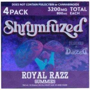 Shrumfuzed Nootropic Mushroom Gummies 4 Piece - Royal Razz