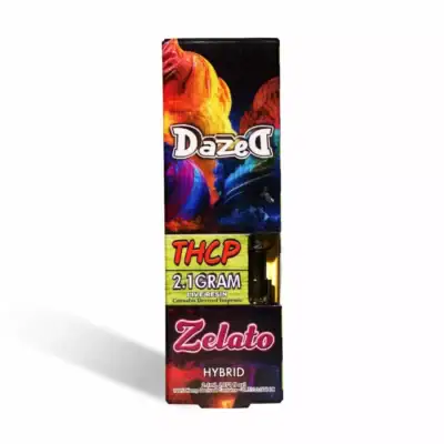 Dazed THCP Cartridge 2.1g Dazed THCP Cartridge 2.1g - Zelato