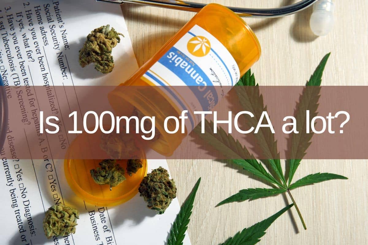 Is 100mg of delta 8 THC a lot?