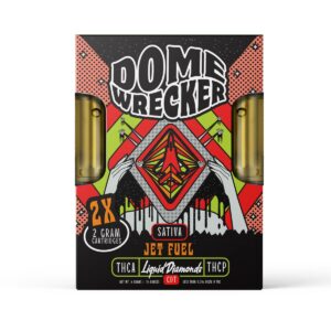 DomeWrecker THCa Cartridge 4g - Jet Fuel (Sativa)