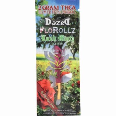 Dazed FloRollz THCa Pre-Roll 2g – Kush Mintz Dazed FloRollz THCa Pre-Roll 2g Kush Mintz - Hybrid