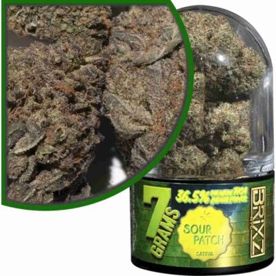 BRIXZ THCa Premium Indoor Flower 7g – Bulk Deal BRIXZ NYC THCa Premium Indoor Cannabis Flower 7g Sour Patch