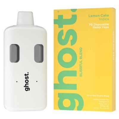 Ghost Blissful Blend Disposable 7g - Lemon Cake (Indica)