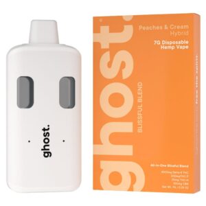 Ghost Blissful Blend Disposable 7g - Peaches & Cream