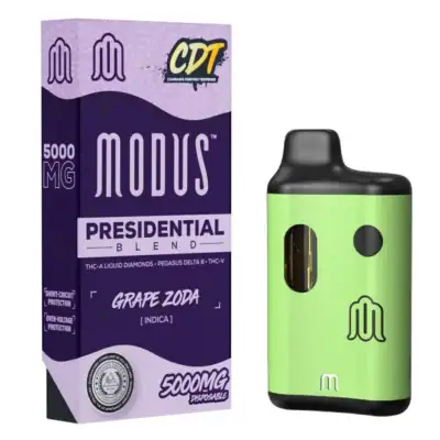 Modus Presidential Blend Liquid Diamonds Disposables 5g - Grape Zoda