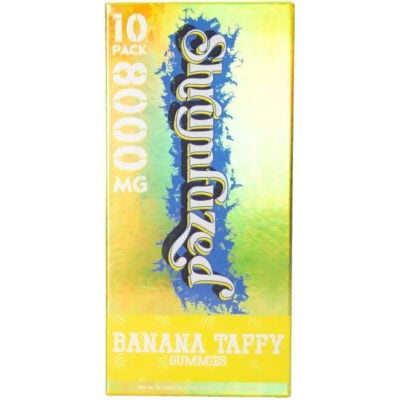 Shrumfuzed Nootropic Mushroom Gummies 10pc Banana Taffy