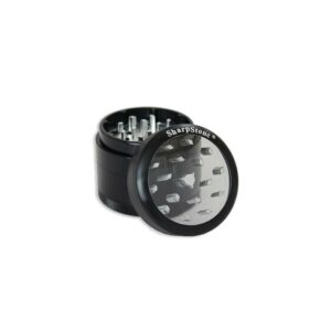 Sharpstone Grinder Clear Top 4-Piece 2.2" 55mm - Black