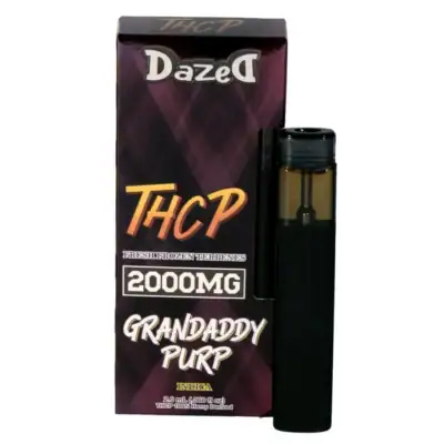 Dazed THCP Disposable Vape 2g Dazed THCP Disposable 2g - Granddaddy Purp