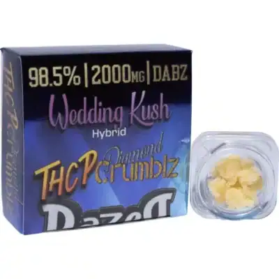 Dazed THCP Diamond Crumblz Dabs 2g – Wedding Kush Dazed THCP Diamond Crumblz Dabs 2g Wedding Kush.