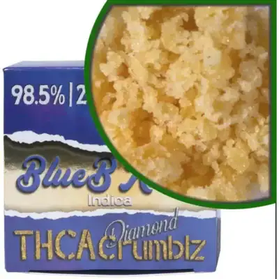 Dazed THCa Diamond Crumblz Dabs 2g – BlueB Kush DazedA THCa Diamond Crumblz Dabs 2g Blue B Kush.