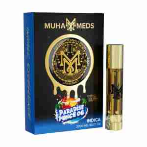 Muha Meds THCa Cartridge 2g - Paradise Punch OG