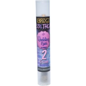 BRIXZ NYC THCA Pre-Roll 2g - Wedding Kush (Hybrid)