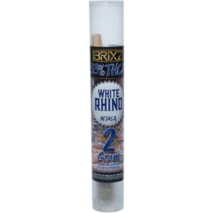 BRIXZ NYC THCA Pre-Roll 2g White Rhino (Indica)
