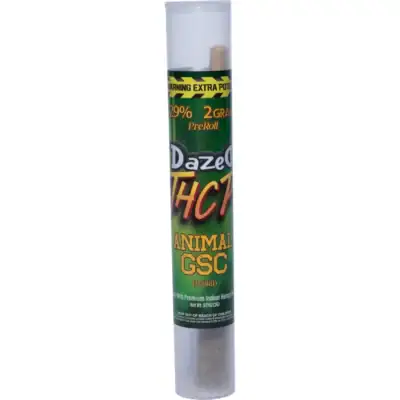 Dazed THCP Pre-Roll 2g – Animal GSC Dazed THCP Pre Roll 2g Animal GSC.