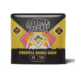 DomeWrecker Delta-9 THCP Vegan Gummies 500mg 1pc Pineapple Orange Guava