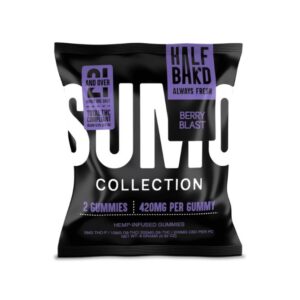 Half Bak'd Sumo Gummies 420mg 2pc Berry Blast