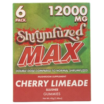 Cherry Limeade Slushee - Shrumfuzed MAX Nootropic Mushroom Gummies 6pc