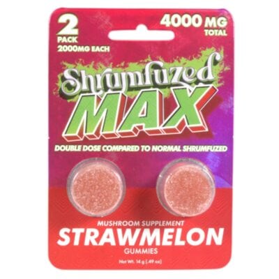 Strawmelon - Shrumfuzed MAX Nootropic Mushroom Gummies 2pc