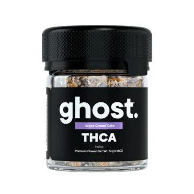 Ghost Premium THCa Flower 5g Grape Cream Cake (Indica)