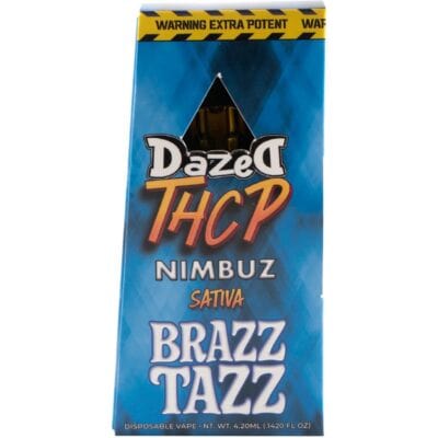 Dazed Nimbuz THCP Disposable 4.2g Dazed THCP Nimbuz Disposable 4.2g - Brazz Tazz (Sativa)