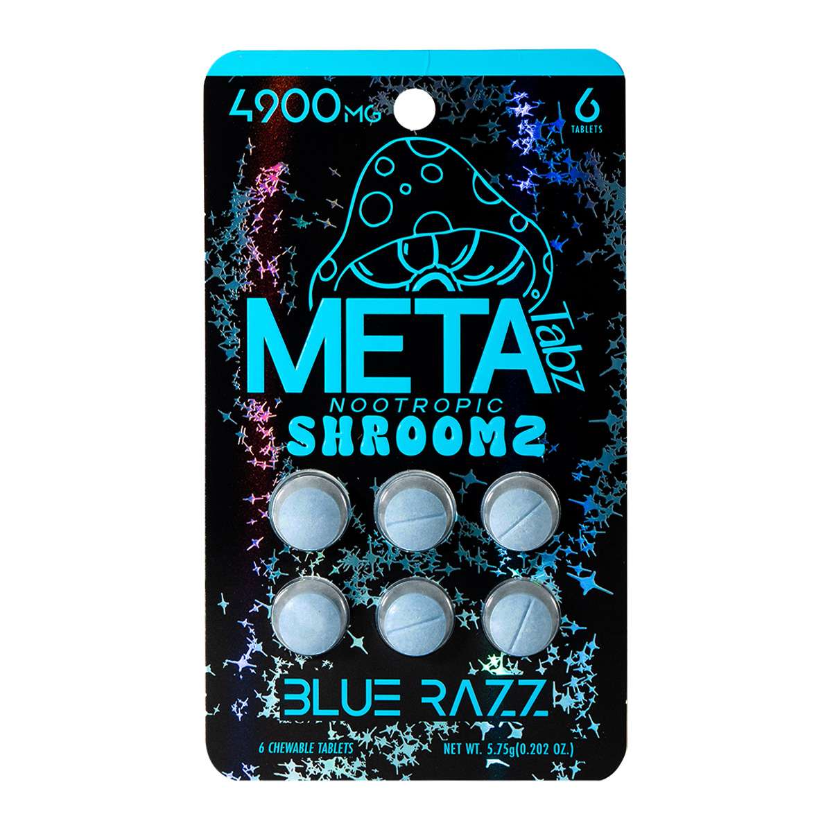 META Tabz Nootropic Shroomz Tablets 6pc 4900mg | alt super store