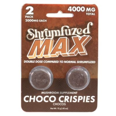 Choco Crispies - Shrumfuzed MAX Nootropic Mushroom Chocolates 2ct