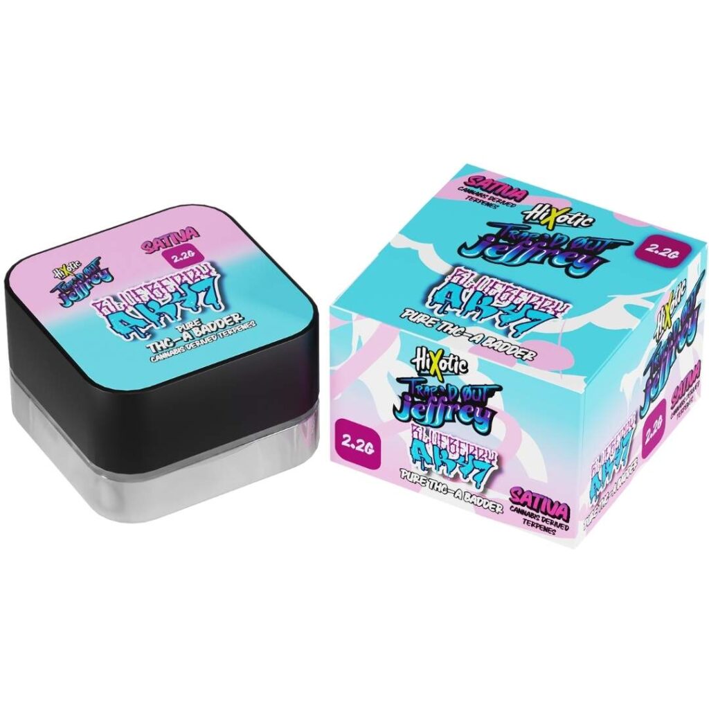 HiXotic Trap'd Out Jeffrey Pure THCa Dabs 2.2g | alt super store