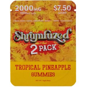 Shrumfuzed Nootropic Mushroom Gummies 2pk - Tropical Pineapple