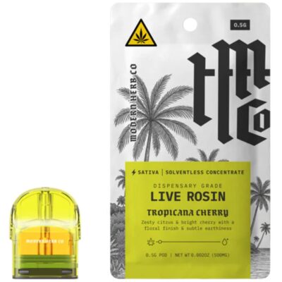 Modern Herb Co THCa Rosin Pod 0.5g - Tropicana Cherry (Sativa)
