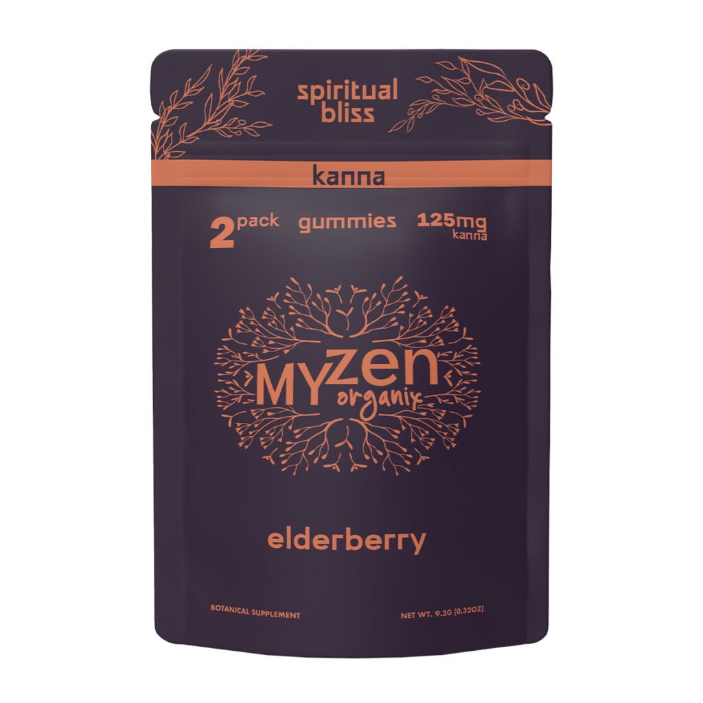 MyZen Organix Spiritual Bliss (Kanna Only) - Elderberry 2pk