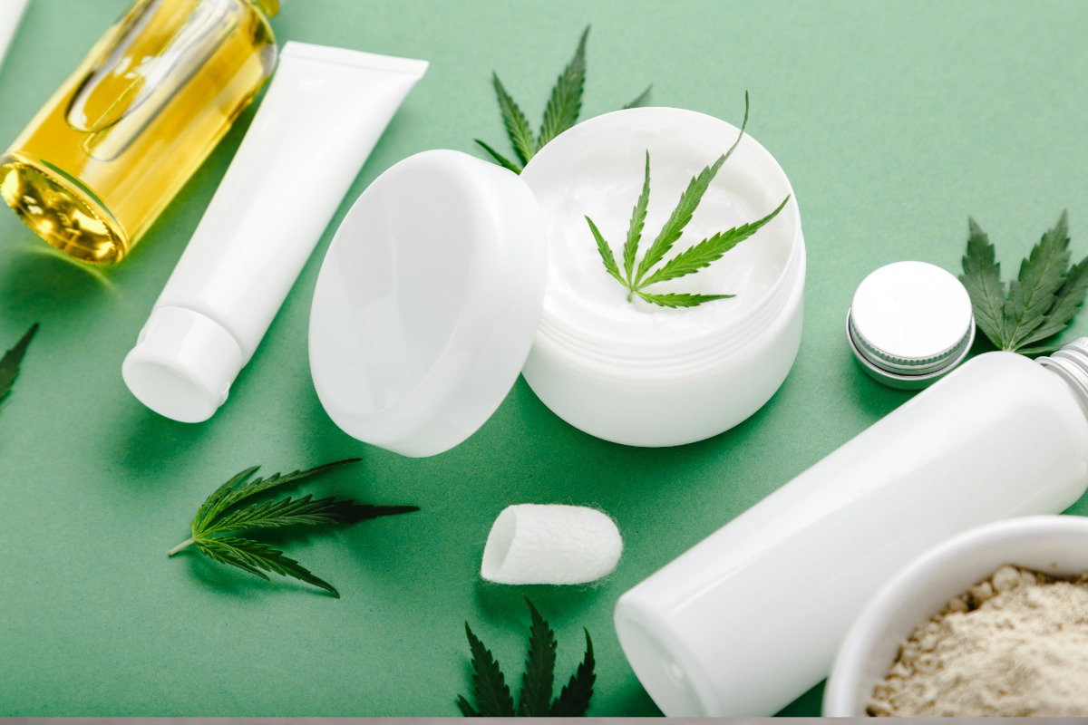 A collection of h4cbd products shown in the image