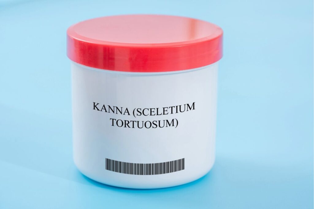Kanna plant supplement shown in the image