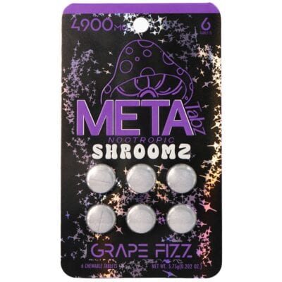 Meta Tabz Shroomz Tablets 6pk - Grape Fizz