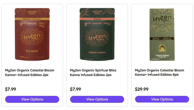 MyZen Organix Kanna Gummies
