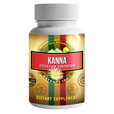 Nine Mile Botanicals Kanna Extract 60 Capsules