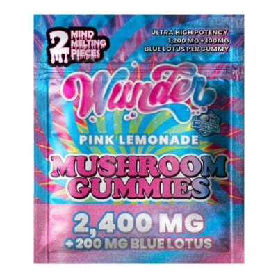 Wunder High Potency Mushroom Gummies 2ct