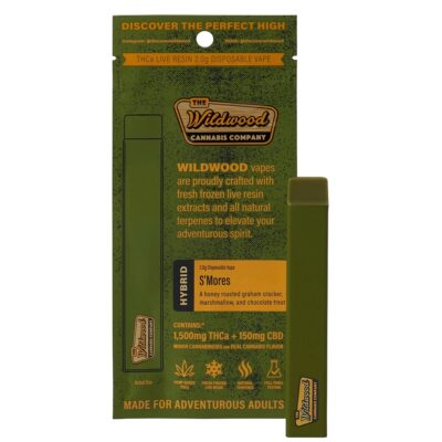 Wildwood THCa Liquid Diamonds 2g Disposable - S'Mores