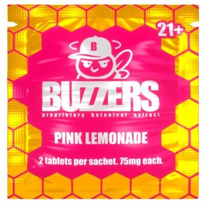 Buzzers Proprietary Botanical Extracts 150mg 2ct - Pink Lemonade