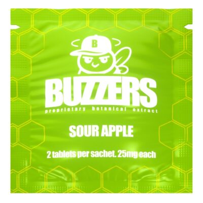 Buzzers Proprietary Botanical Extracts 50mg 2ct - Sour Apple