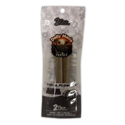 Dailymeds Exotics THCa Infused Prerolls 2g BULK DEAL Dailymeds Exotics THCA Infused Prerolls 2g - Pave