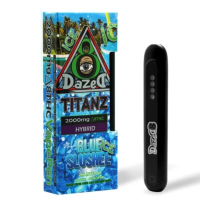 Dazed Delta 8 Disposables 2g - Blue Slushee Ice