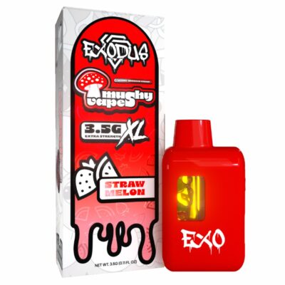 Exodus Mushy Vape XL Disposable 3.5g - Straw Melon